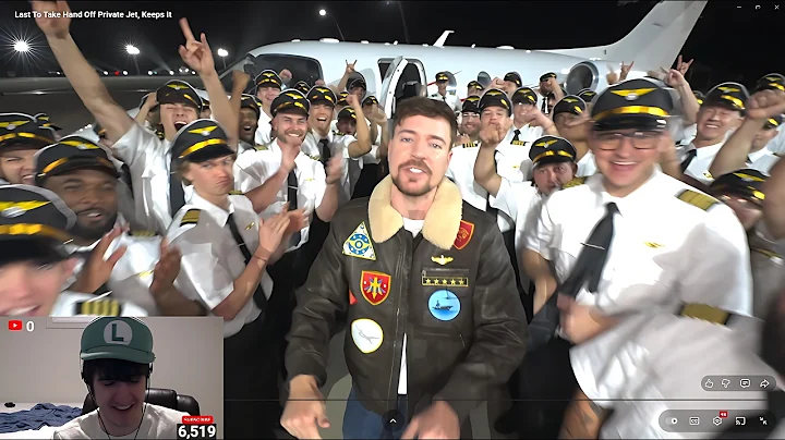 Frosty Reacts to MrBeast - 100 Pilots Fight For A Private Jet