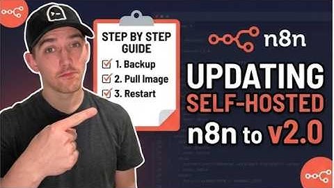 Step by Step Guide for Updating Self-Hosted n8n to v2.0