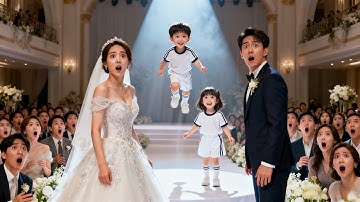 💗I Tried to Ruin His Wedding… Then Twin Superpowered Kids Fell from the Sky and Called Us Mom & Dad!