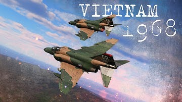 Vietnam War F-4 Phantom Strike On SAM Sites | DCS World