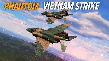 Vietnam War F-4 Phantom Wild Weasel Mission | DCS World