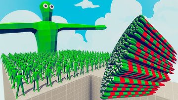 200x ZOMBIE vs EVERY GOD - Totally Accurate Battle Simulator TABS