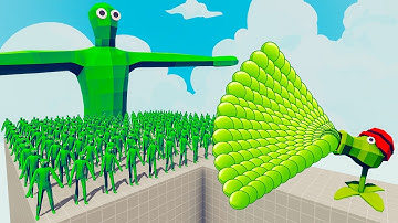 200x ZOMBIE vs EVERY GOD - Totally Accurate Battle Simulator TABS