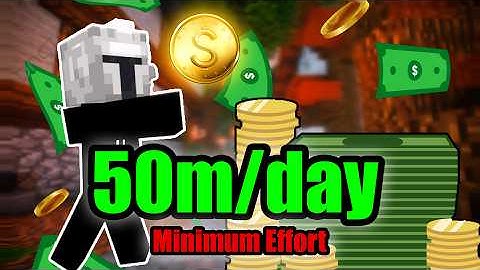 How You Can Make $50m Everyday With 0 Effort - Hypixel Skyblock