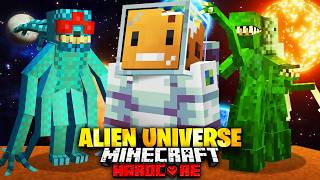 I Survived 100 Days in an ALIEN UNIVERSE in Minecraft Hardcore