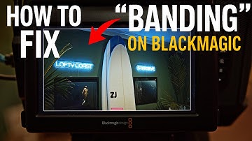 Blackmagic Banding Noise and FPN - Causes and Fixes - Free LUT for PYXIS, Pocket, URSA, and More
