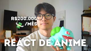Como ganhar R$200.000 por mês vendo anime