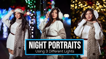 Night Portrait Shoot: Comparing 3 Different Lights in Real Time