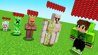 Which Mob Has More HEARTS In Minecraft?