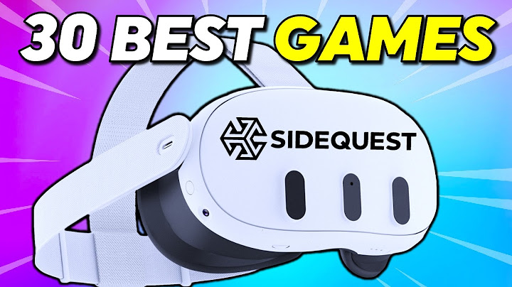 30 BEST SIDEQUEST GAMES on Meta Quest 3 That You NEED!