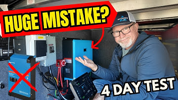 We Ditched Victron for THIS... Did We Make a HUGE Mistake? | Bluetti RV5 Test