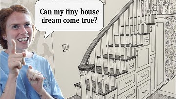 We Built a HUGE Grand Staircase for her fairytale Tiny House | Tiny House Revival