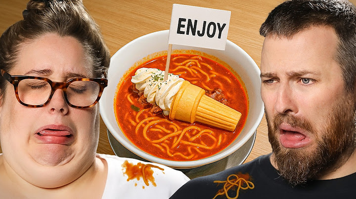 We Try Your Pregnancy Craving Meals