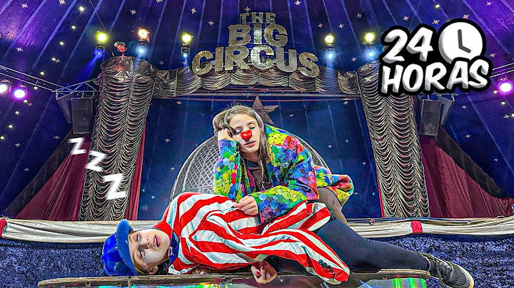 🎪🌙WE SPENT THE NIGHT IN A CIRCUS AND THEY FOUND OUT!