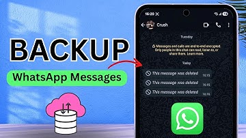 Backup WhatsApp Messages on Android | Save Your Chats Easily (2025)