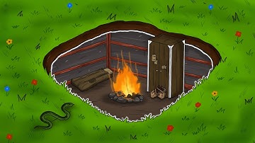 I Survived 7 Days in a SECRET Hideout in Rust…