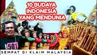 10 Budaya Indonesia Yang Mendunia, Sempat Di KLaim Malaysia (React)