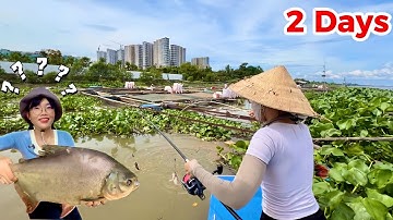 2 Ngày Trúng Mánh | Lần Đầu Chạm Mặt Cá Chim Khủng Tại Hồ Bán Thiên Nhiên | Mây Fishing