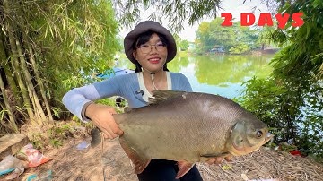 2 Days Trúng Mánh | Lần Đầu Chạm Mặt Cá Chim Khủng Tại Hồ Bán Thiên Nhiên | Mây Fishing