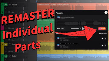 How to Remaster Individual Instrument and Vocal Parts in Suno