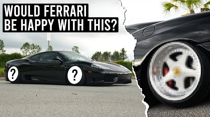 My Ferrari gets NEW WHEELS! The BEST of the best. (Custom 3PC)