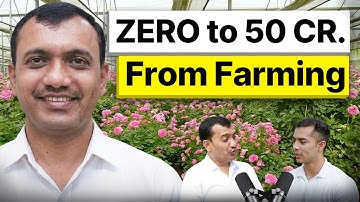 How Farmers In Maharashtra Are Earning Crores With Polyhouse Rose Farming | Step by Step Process