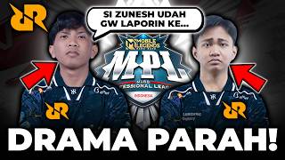 DRAMA, RRQ CLAY SAMPE LAPORIN SI ZUNESH KE...😱🔥| MPL ID, RRQ AP, Pak AP, XINN, R7 Tatsumaki, MPL