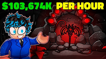 I Unlocked the SECRET DEMONIC PICKAXE on The Forge! 