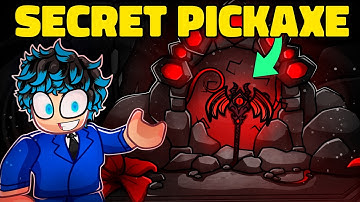 I Unlocked the SECRET DEMONIC PICKAXE on The Forge! 