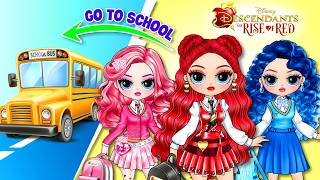 Descendants 4 The Rise Of Red Glow Up Into School Outfit