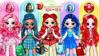 Descendants 4 The Rise Of Red Glow Up Into School Outfit