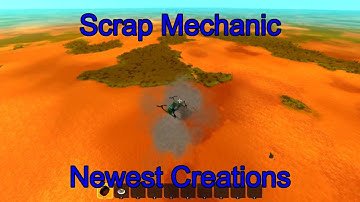 Scrap Mechanic Newest Creations: FPV Drone, Bus Build & Flying Machine Showcase