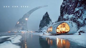 "You Can Stay" 🎧 Relaxing SCI FI Ambient Music for Quiet Winter Nights