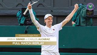That Stunning Final IN FULL | Jannik Sinner vs Carlos Alcaraz | Full Match Replay | Wimbledon 2025.