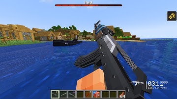 I Became a Pillager for EMERALDS… Then I STOLE Villagers with MODERN GUNS! 😱💎🔫