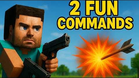 Top 2 FUN Minecraft Command Block Hacks You Need To Try!  || Minecraft Commands For Bedrock🤯