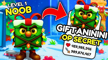 Unlocking OP Secret GIFTANINI MANANINI In Brainrot Evolution