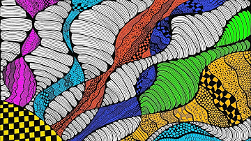 Relaxing Line Art Therapy – Mindful Drawing to Calm Your Mind (Procreate & Paper)