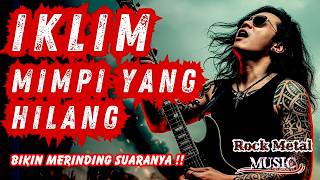 🎸 🥁 NADA TINGGI ‼️ BASS DOBLE PEDAL [ IKLIM - MIMPI YANG HILANG - VERSI COVER ROCK AI ] 🤘