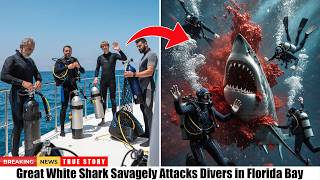 True Story: Great White Shark Savagely Attacks Divers in Florida Bay