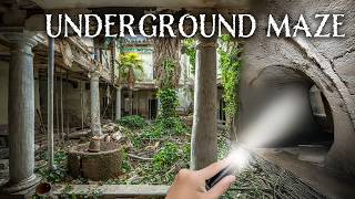 We Found a MASSIVE Tunnel System Under This Abandoned Spanish Mansion