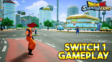 Dragon Ball Sparking Zero -  Switch 1 Full Gameplay Graphics (All Stages)