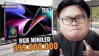 Hisense UX 116' RGB MiniLED I TV SULTAN PALING CANGGIH
