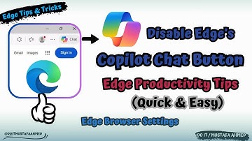 How to Remove the Copilot Chat Button from Microsoft Edge (Quick Guide)