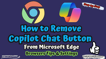 Microsoft Edge: Disable Copilot Chat Button (Minimalist Toolbar Trick)