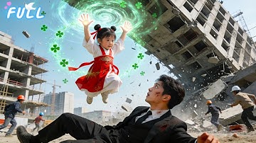 Construction site collapse! CEO trapped!5yo girl with powers saved him&reclaimed billions!