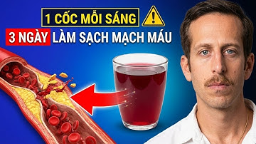 1 Cốc nước này LÀM SẠCH Mạch Máu CHỈ trong vài ngày – 99% người chưa biết