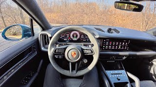 2024 Porsche Cayenne Turbo E-Hybrid Coupe - POV Driving Impressions