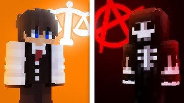 200 Player Simulate Law & Anarchy in Minecraft