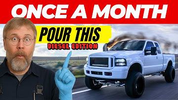 Do THIS Once a Month, and Your DIESEL Engine Will Last Forever